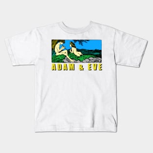 adam and eve Kids T-Shirt